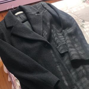 Women’s long wool coat sz 6